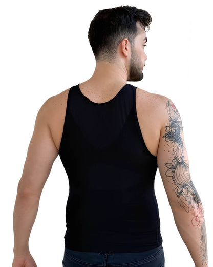 Camiseta Masculina FitShape™ – Modelagem Corporal Instantânea