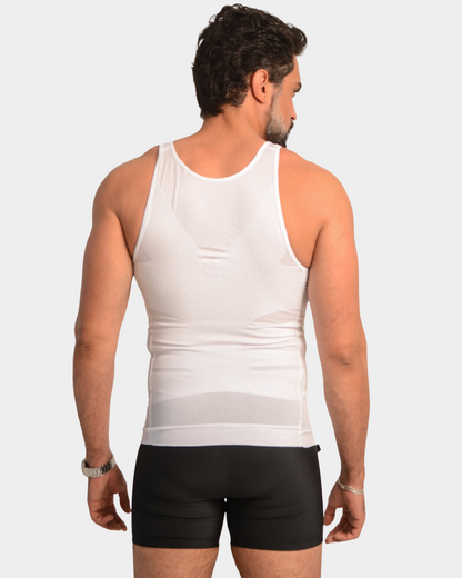 Camiseta Masculina FitShape™ – Modelagem Corporal Instantânea