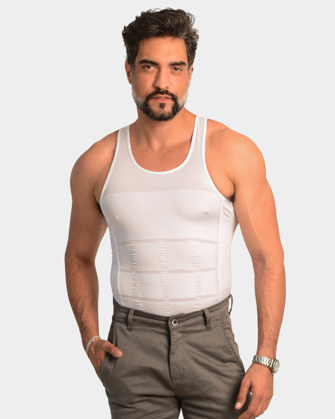 Camiseta Masculina FitShape™ – Modelagem Corporal Instantânea