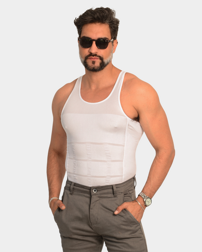 Camiseta Masculina FitShape™ – Modelagem Corporal Instantânea