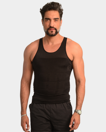 Camiseta Masculina FitShape™ – Modelagem Corporal Instantânea